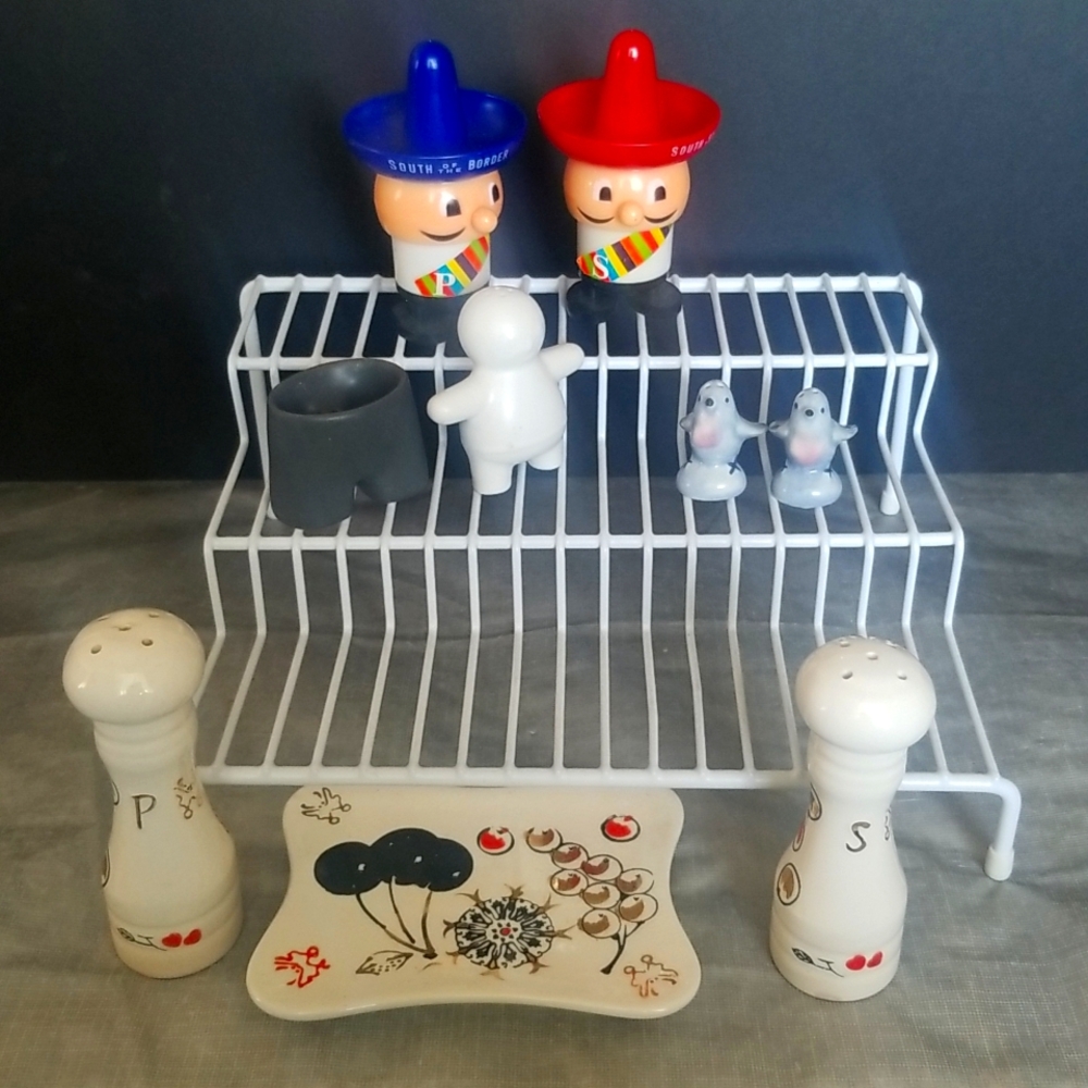 Vintage Salt & Pepper Sets Bundle  (4)